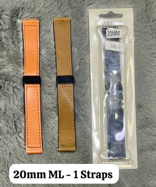 20 MM ML -1 LEATHER STRAPS