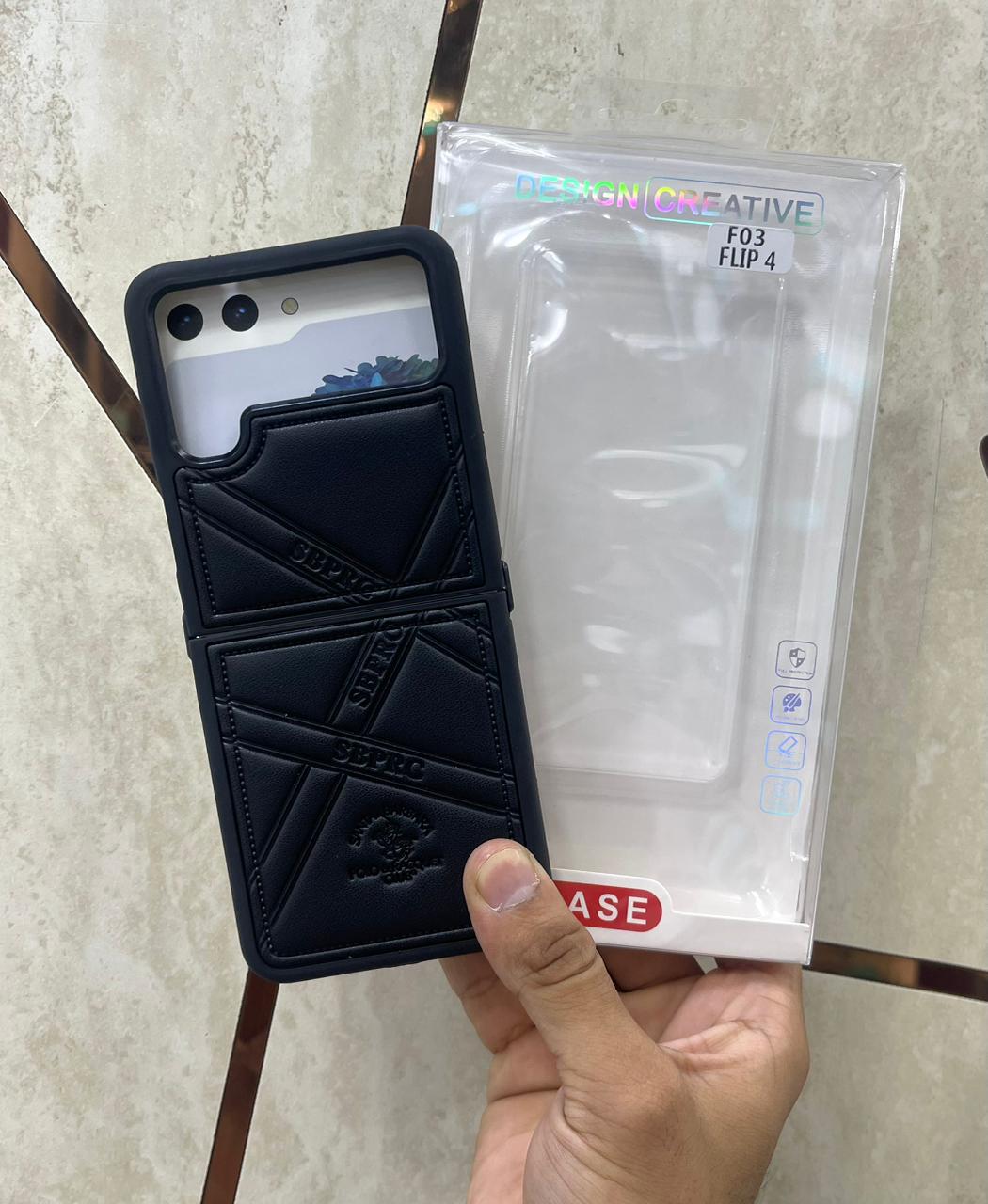 NEW F03 LEATHER DESIGN FOLD CASE LIST