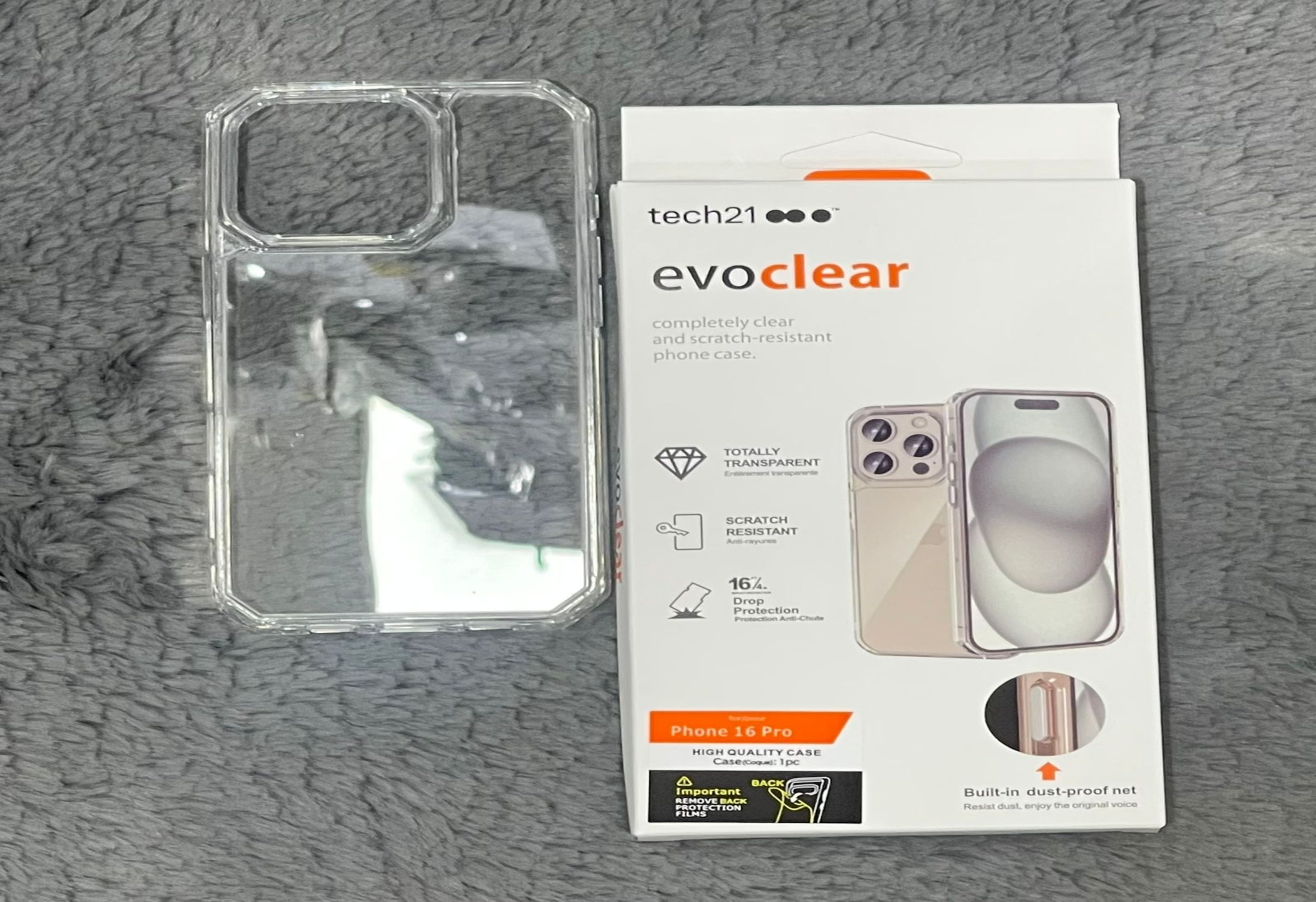 EVO CLEAR TECH 21 WITHOUT MAGSAFE CASE