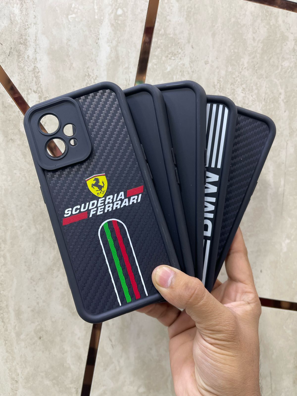OG BMW PRINT BLACK TPU CASE