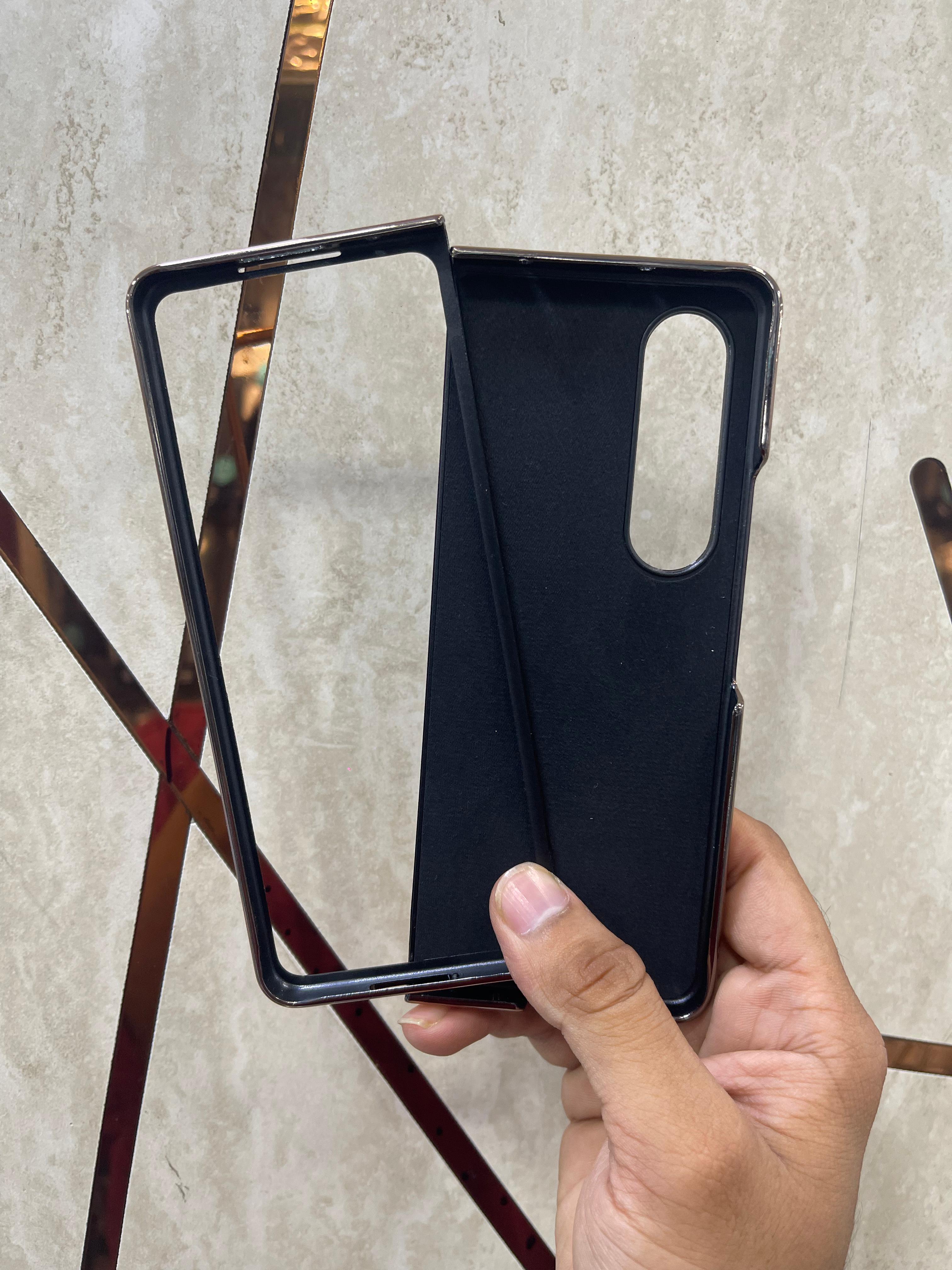 NEW LEATHER FOLD AND FLIP CASE