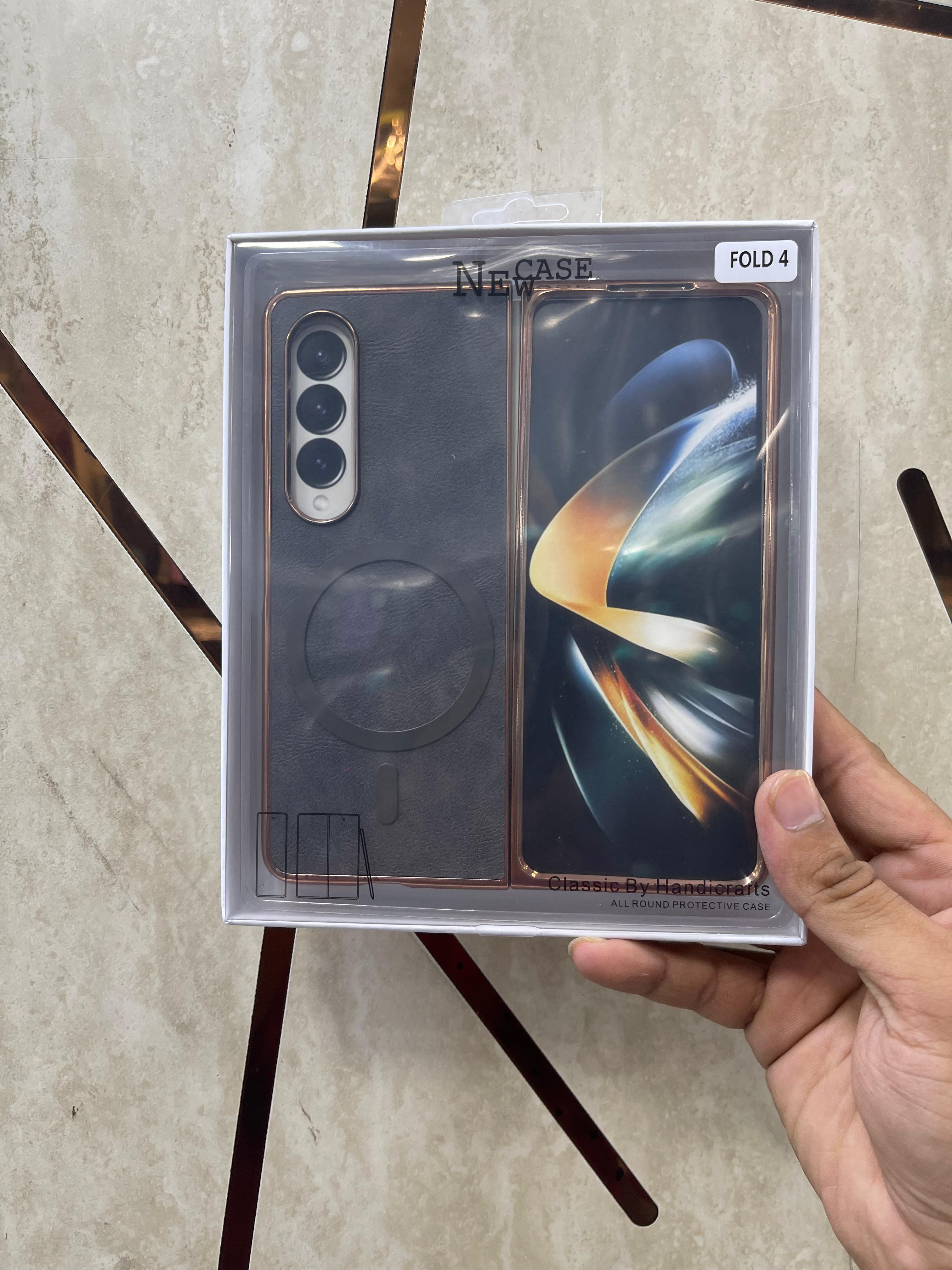 NEW LEATHER FOLD AND FLIP CASE