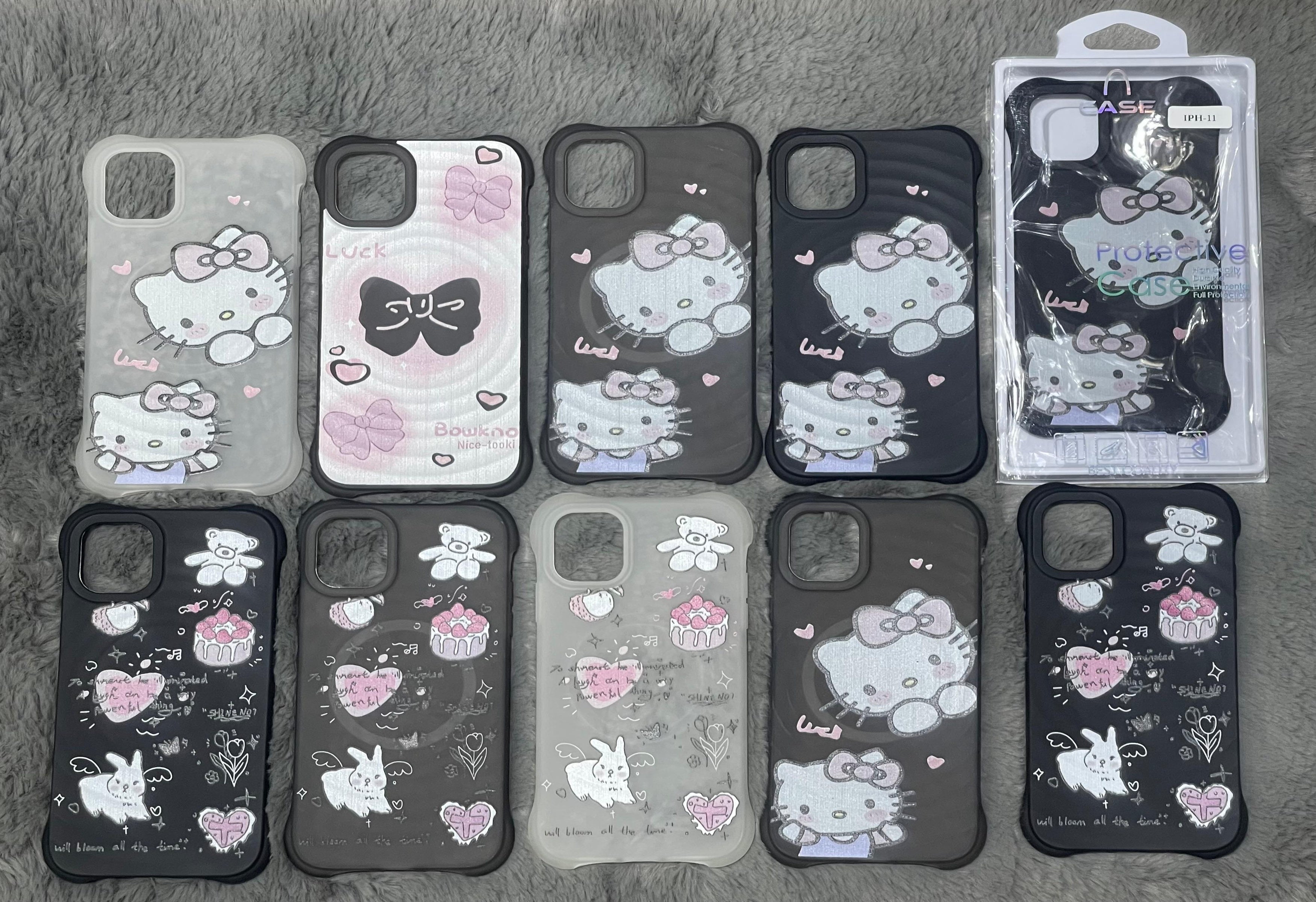KM - 1 HELLO KITTY PRINTS CASE WITH BOX