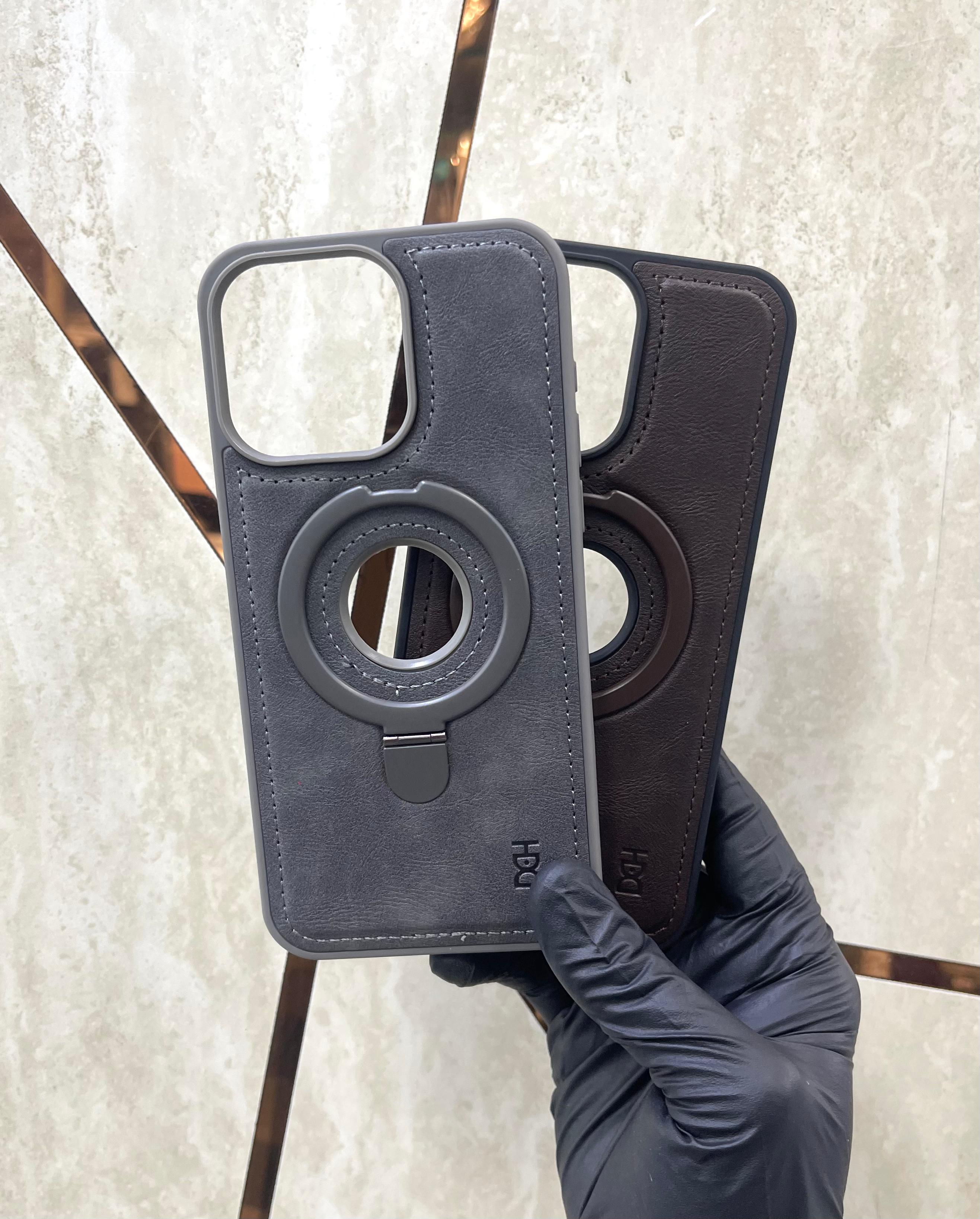 HDD-3 LEATHER MAGSAFE LOOK STAND CASE