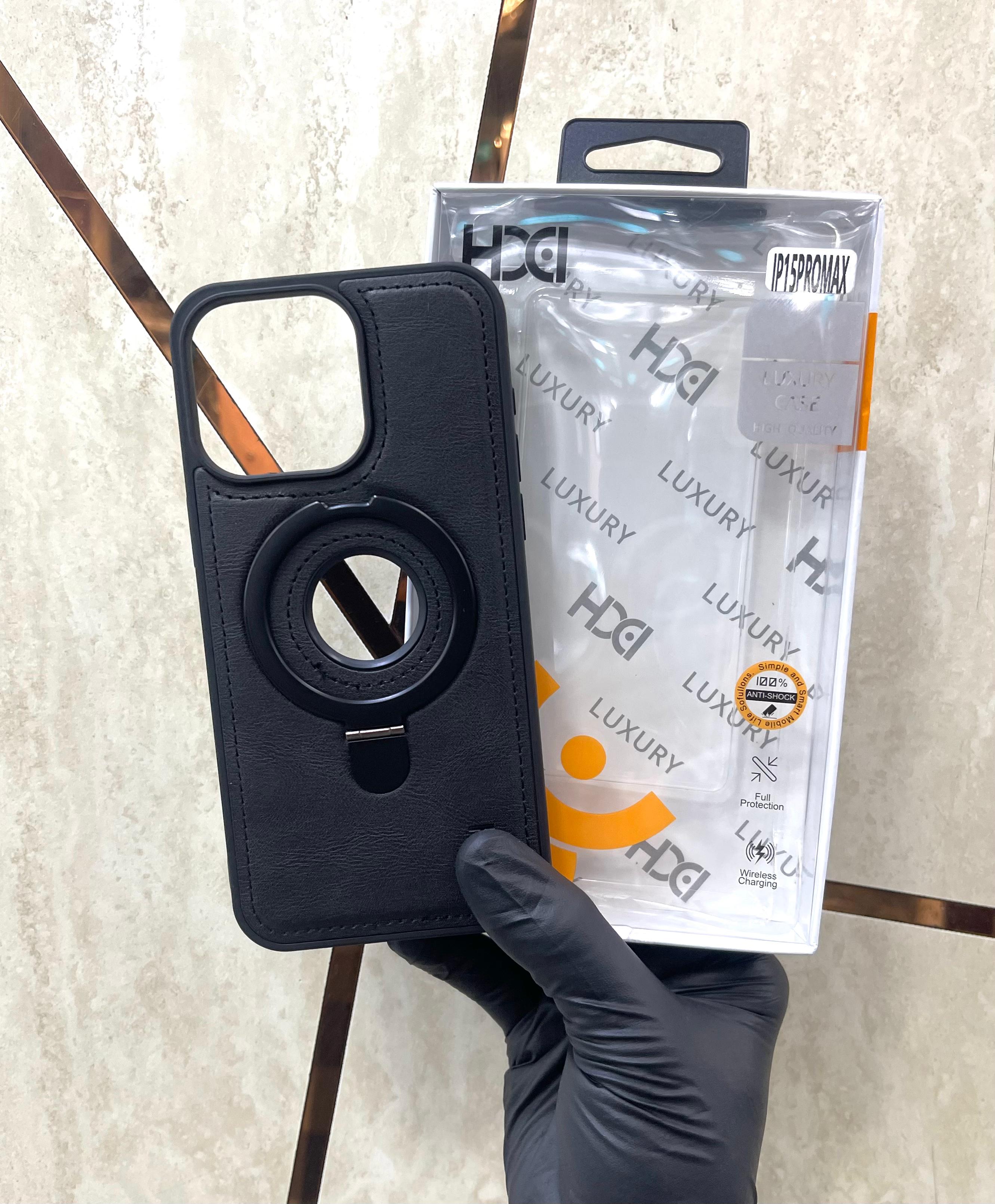 HDD-3 LEATHER MAGSAFE LOOK STAND CASE