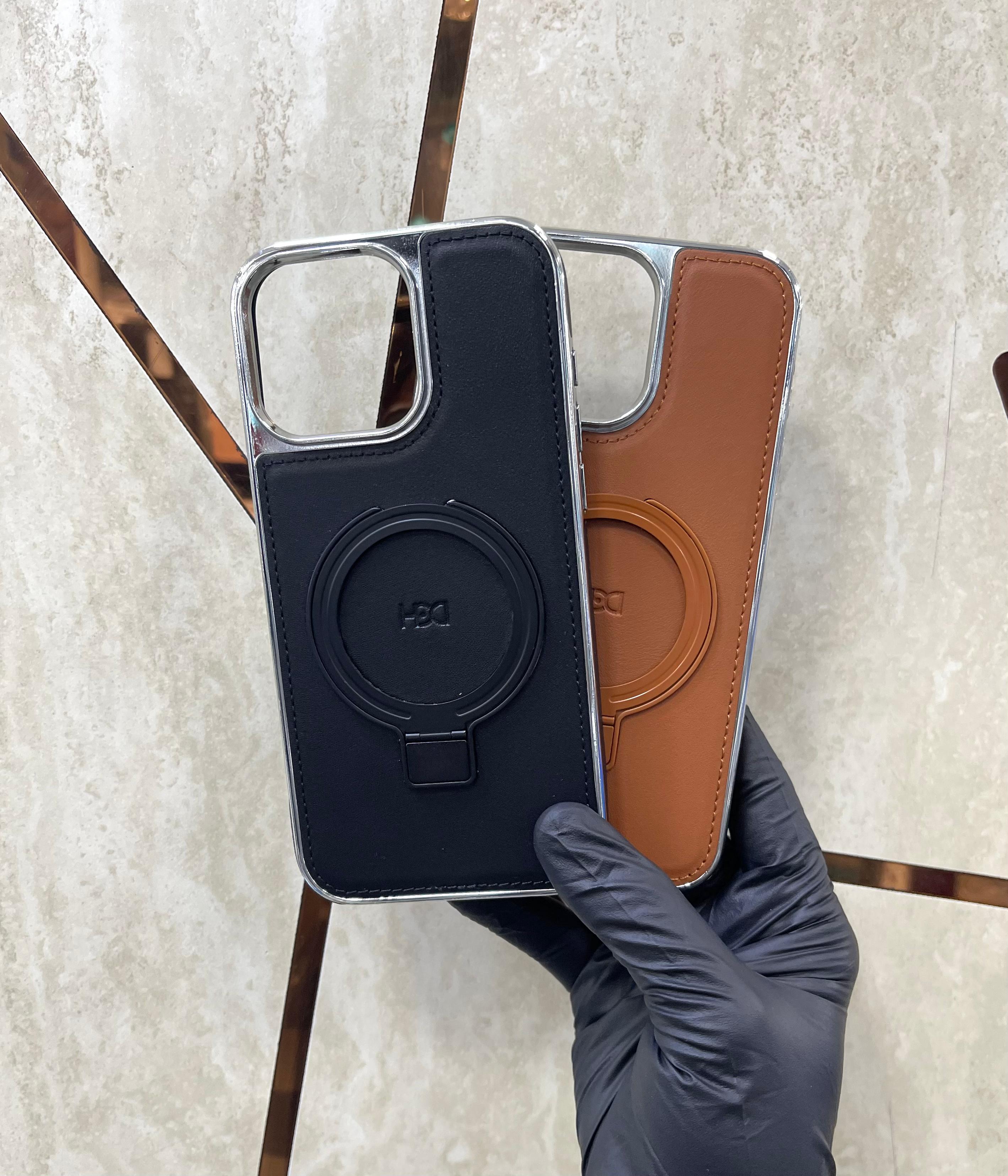 HDD-5 STAND LEATHER MAGSAFE CASE