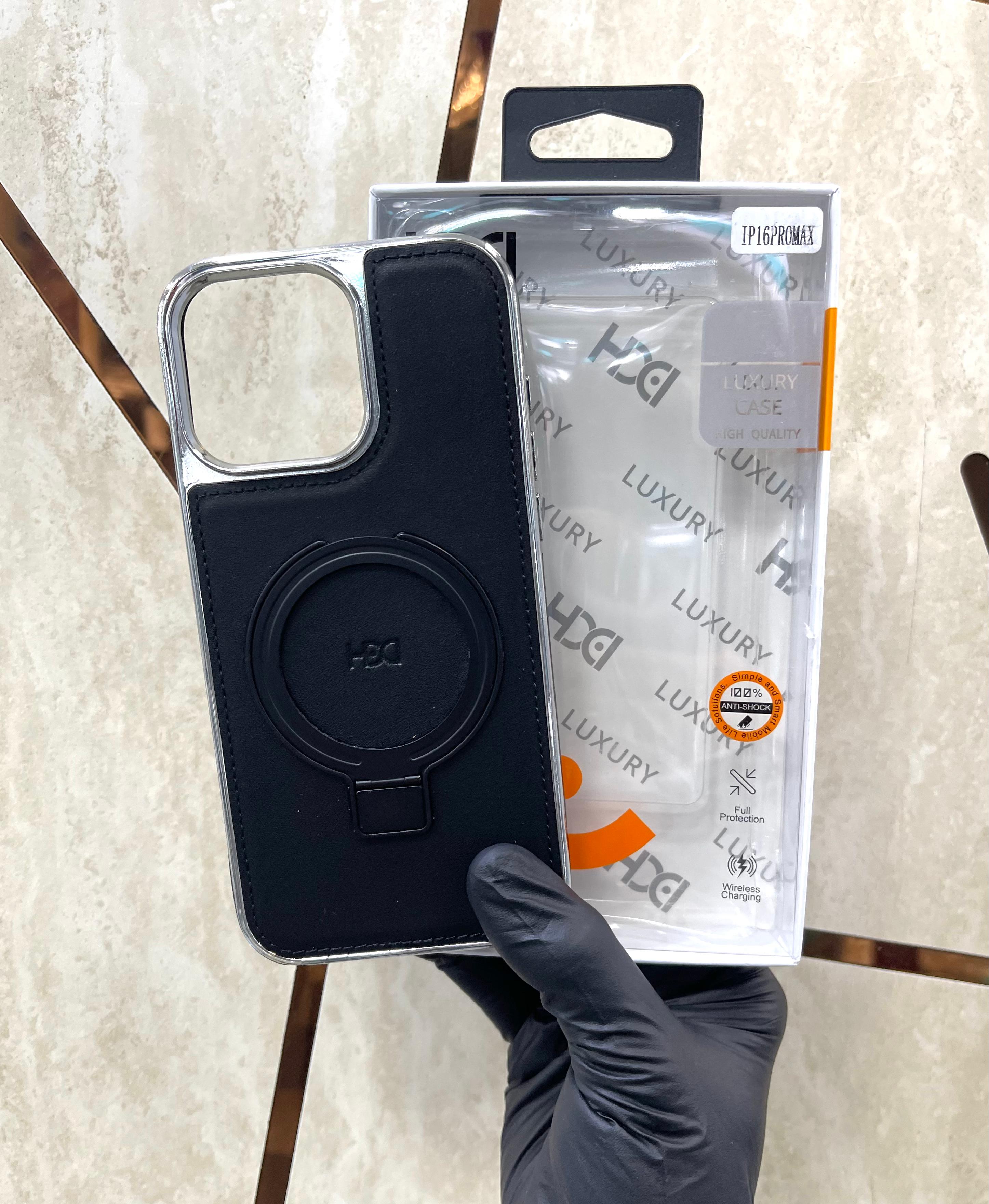 HDD-5 STAND LEATHER MAGSAFE CASE