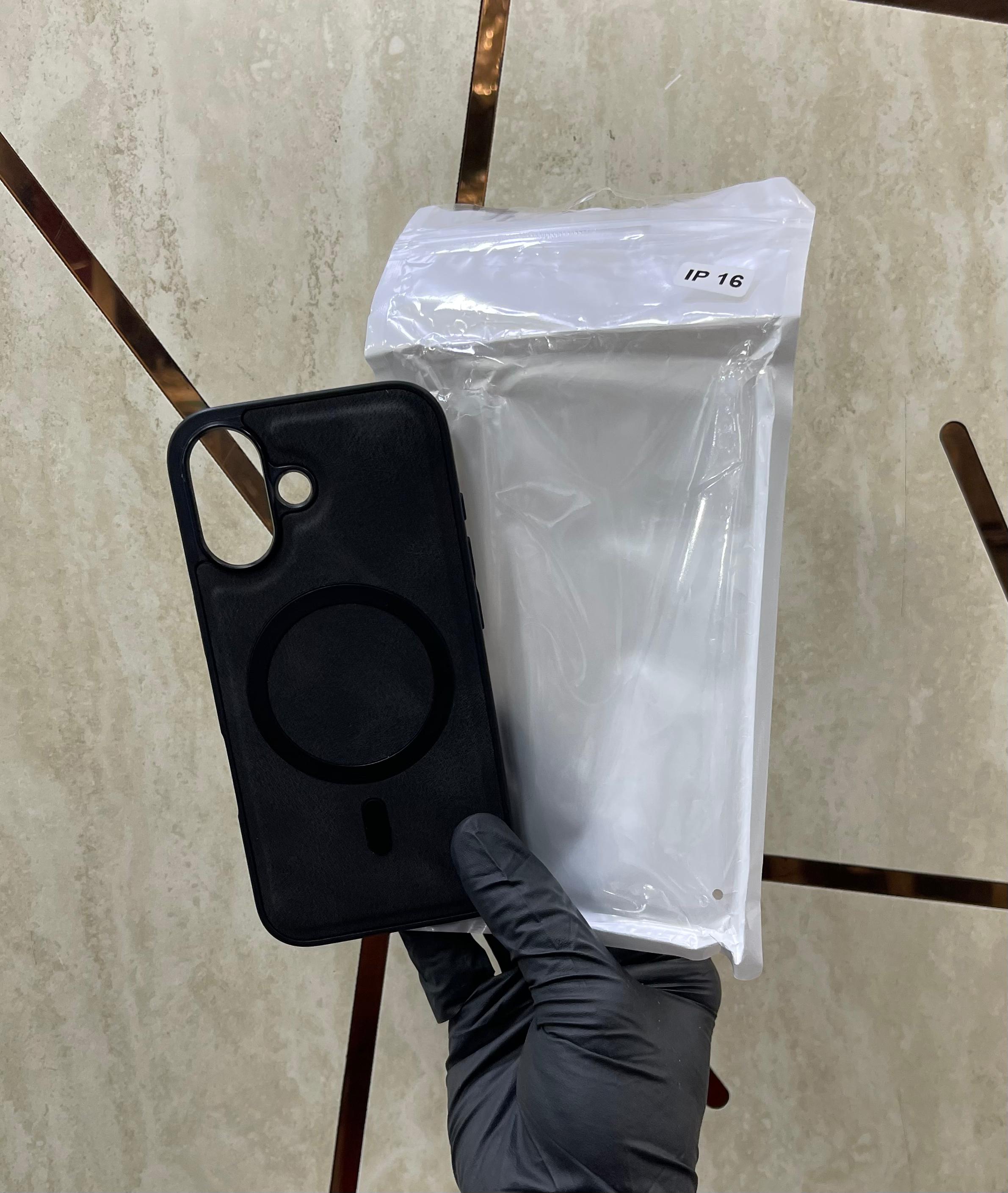 LMC-1 LEATHER MAGSAFE PHONE CASE