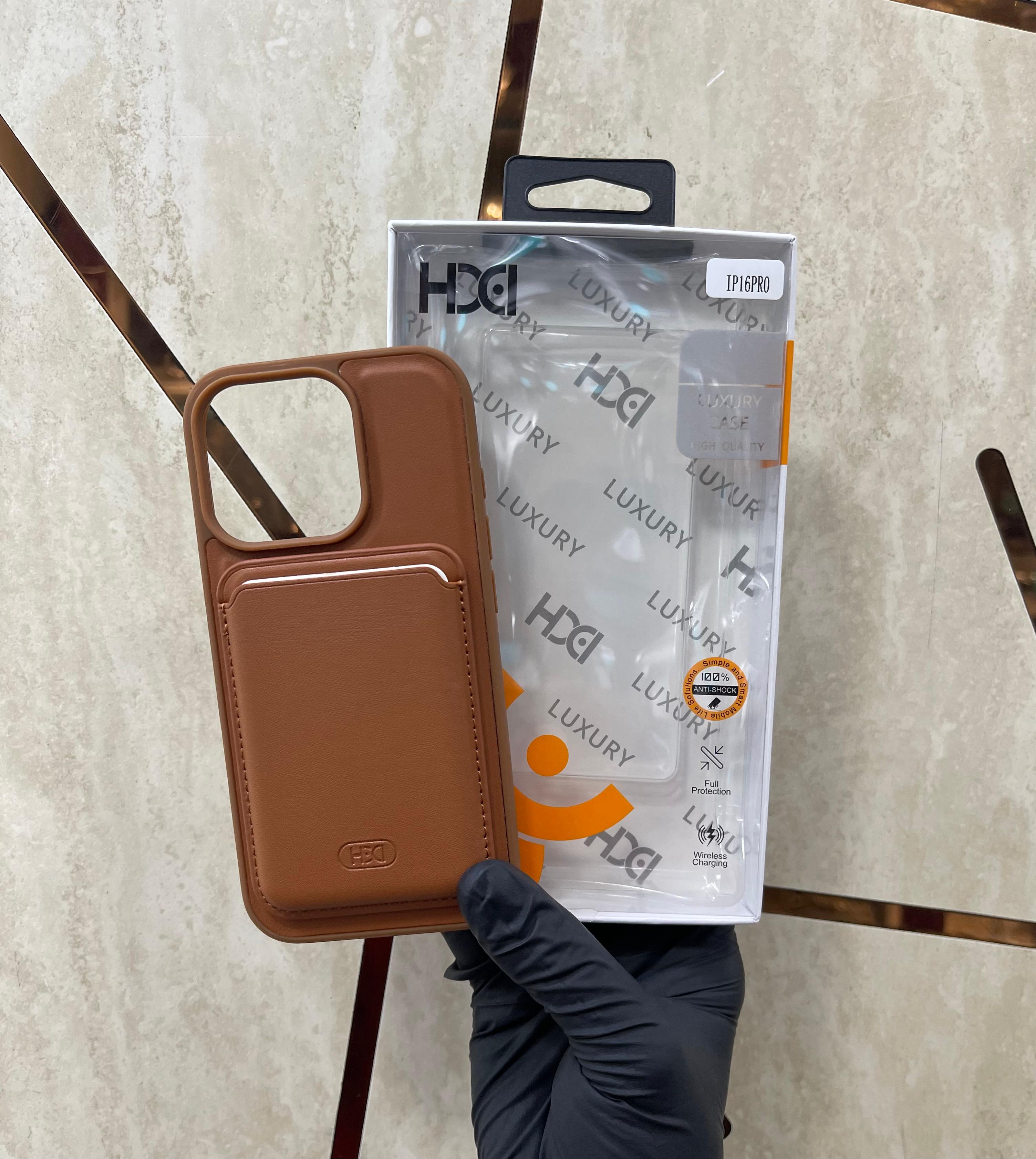 HDD-8 LEATHER MAGNETS POCKET CASE