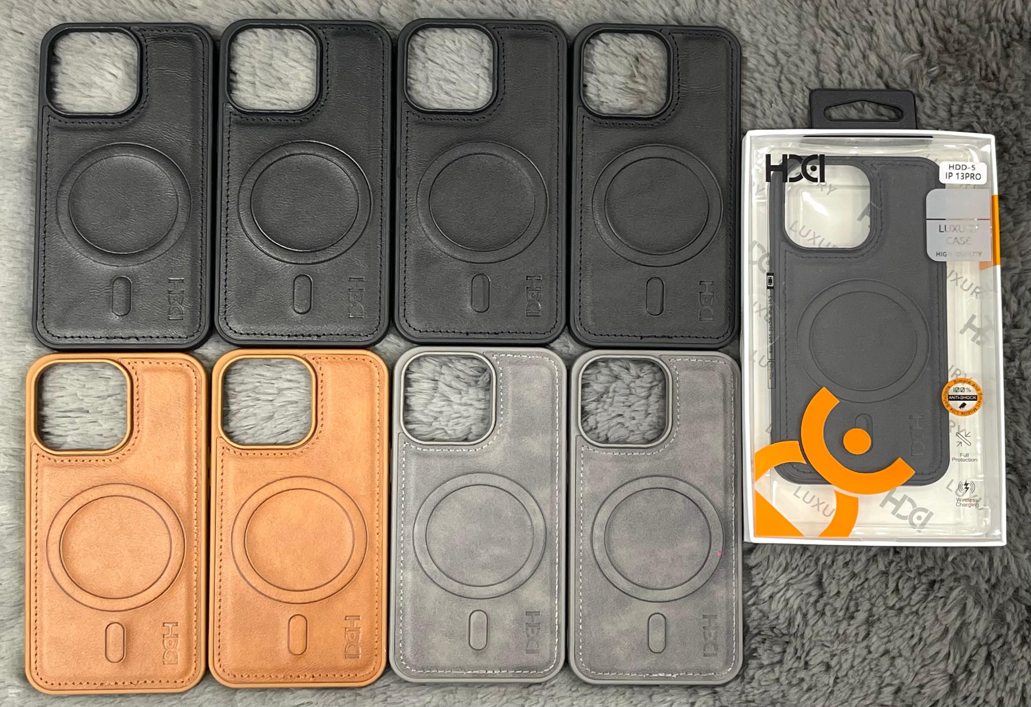 HDD-6 LEATHER MAGSAFE LOOK STAND CASE