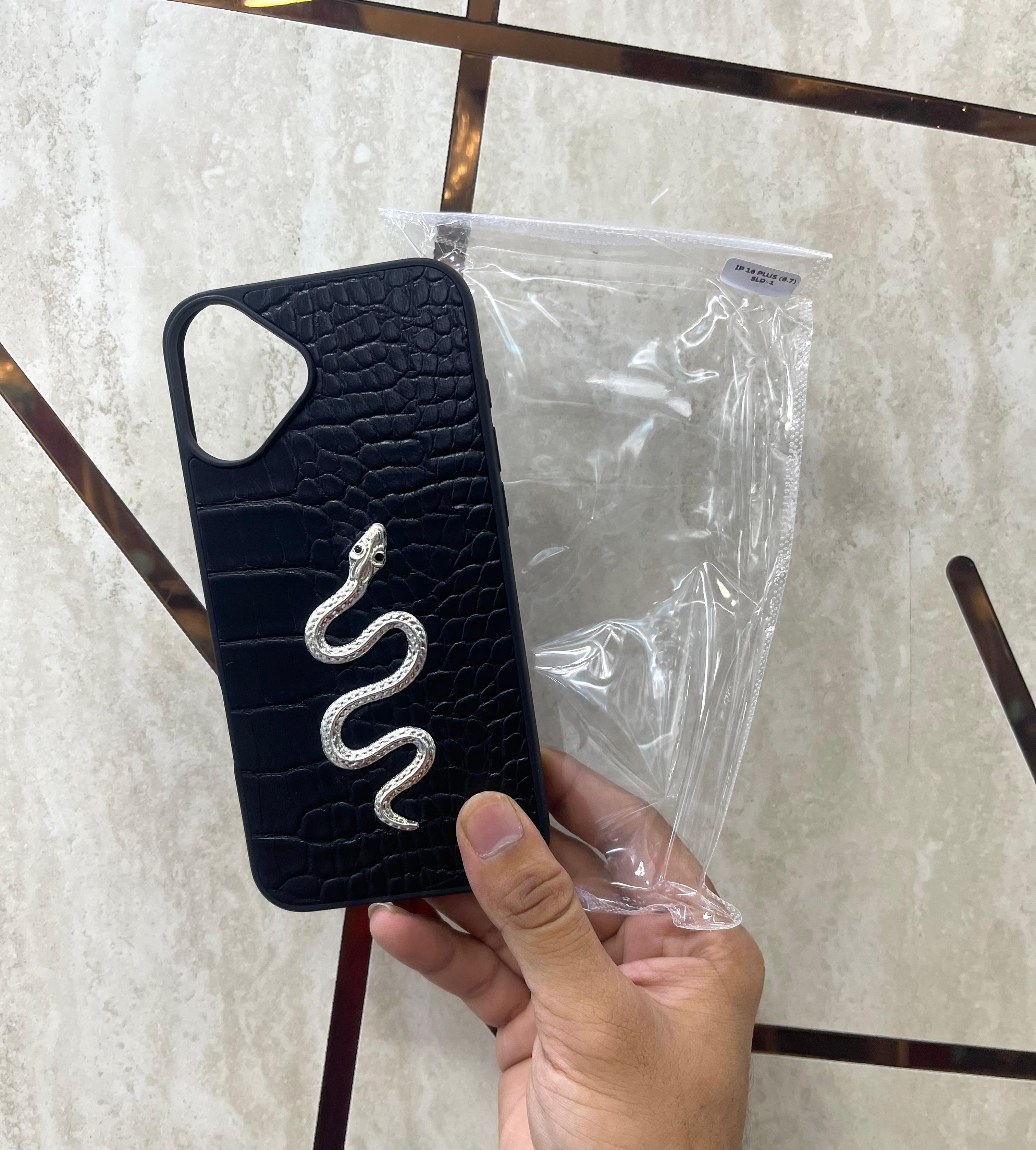 SLD-1 LEATHER SNAKE DESIGN CASE