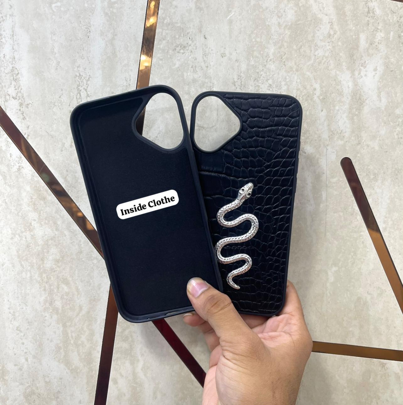 SLD-1 LEATHER SNAKE DESIGN CASE